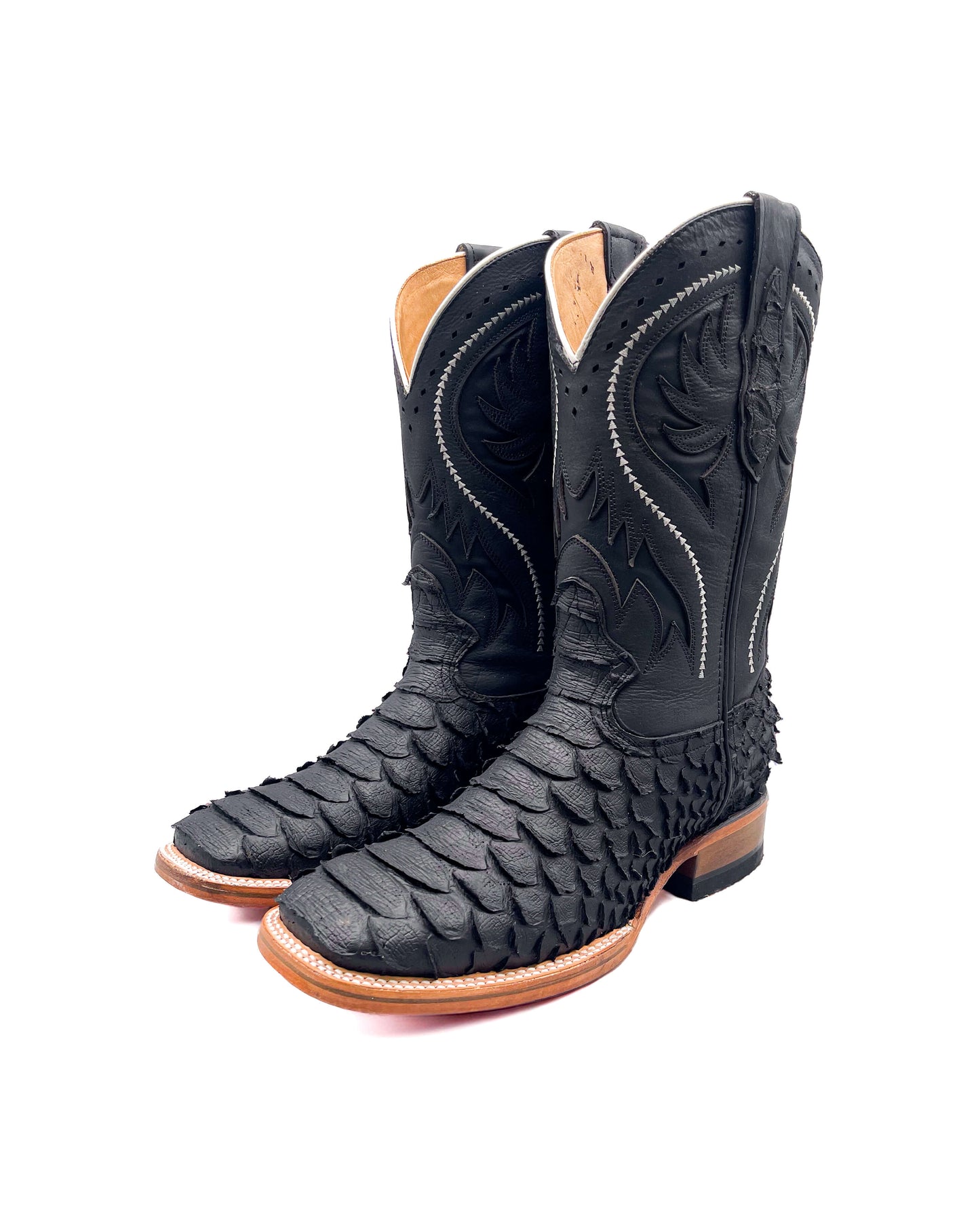 Bota Bulldog Pitón Negro
