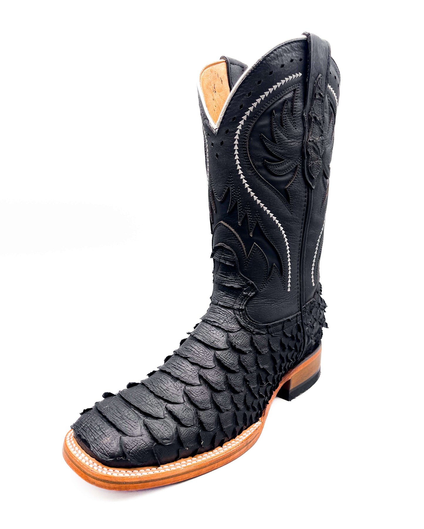 Bota Bulldog Pitón Negro