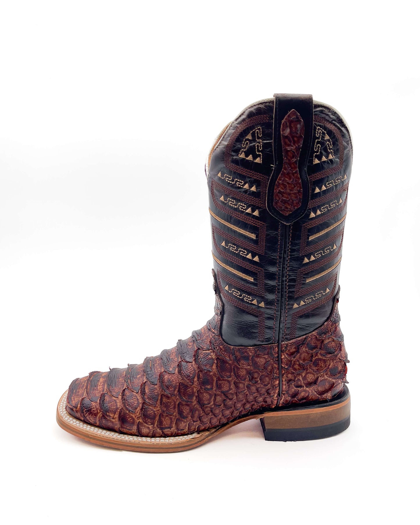 Bota Bulldog Pitón Cognac
