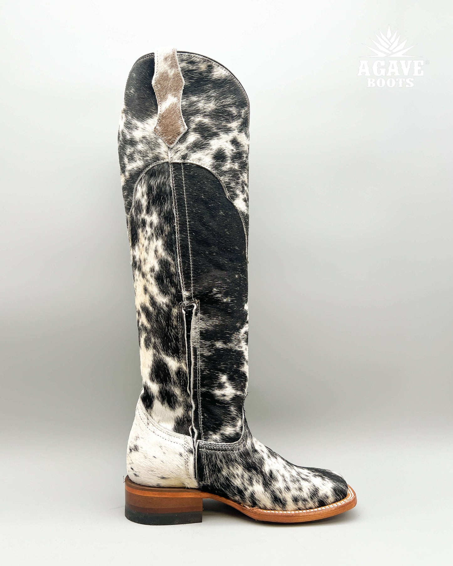 Bota Bulldog Pelo de Vaca Alta
