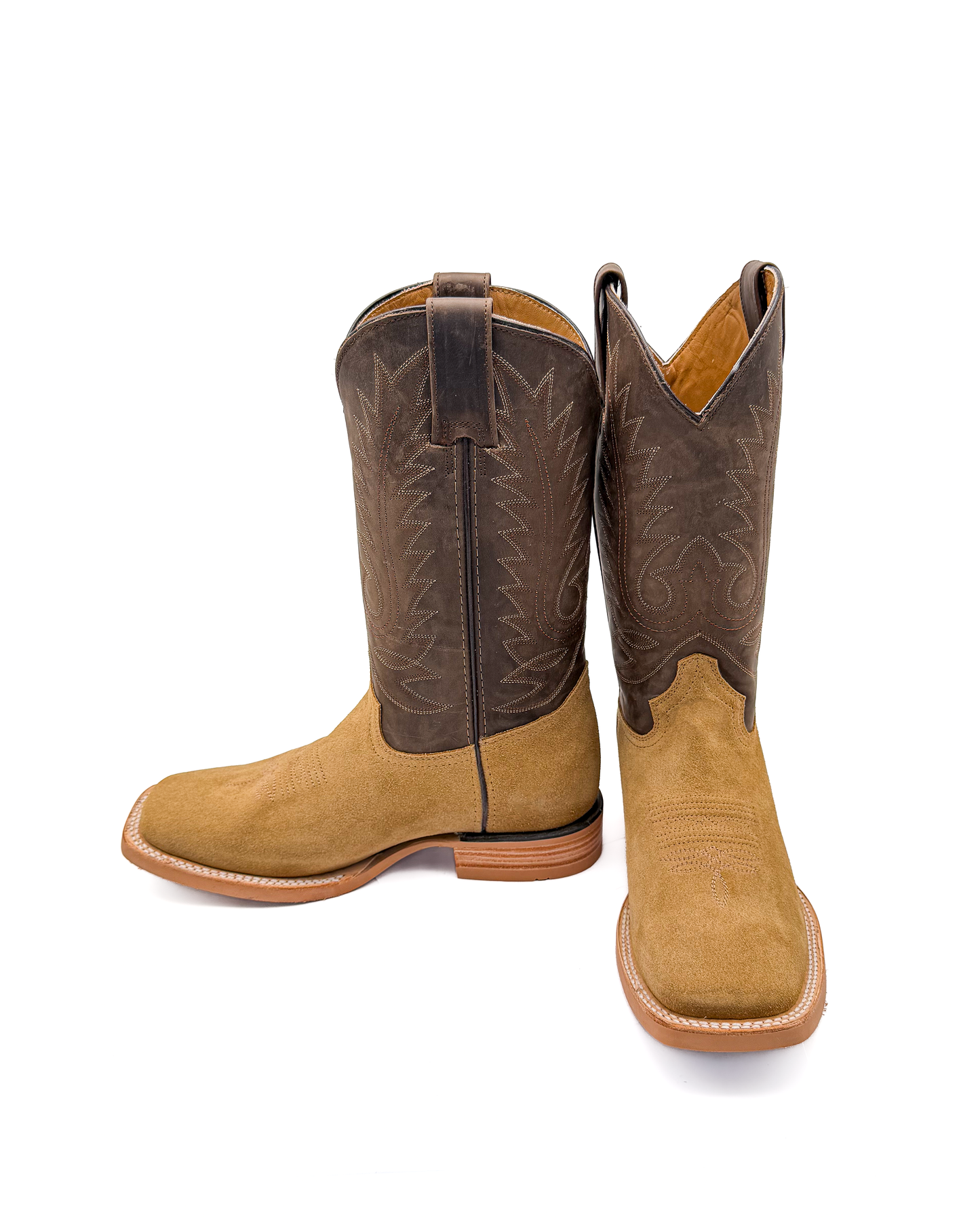Bota Bulldog Gamuza Arena Suela Hule