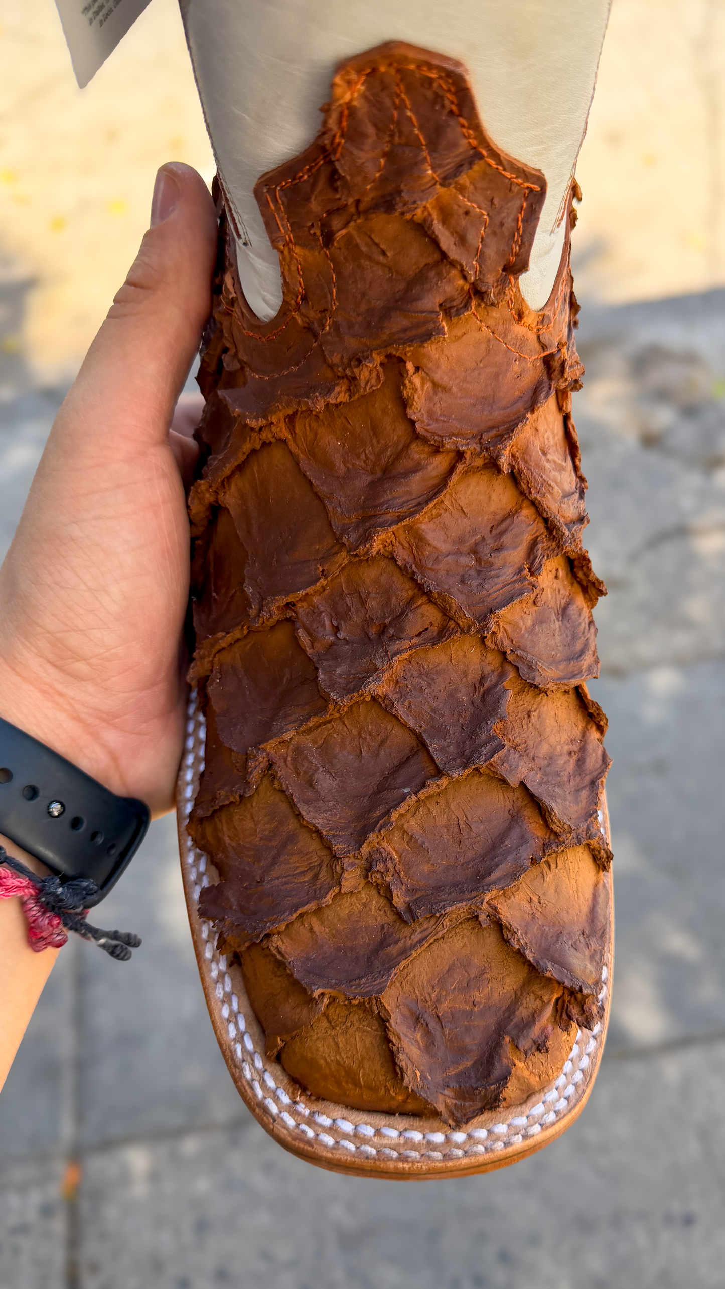 Bota Bulldog Pescado Arcilla