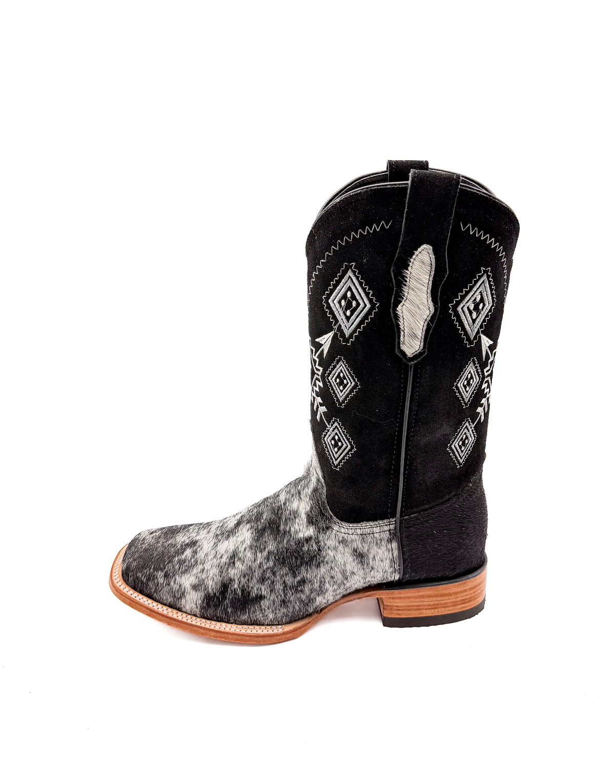 Bota Bulldog Pelo de Vaca Pinto