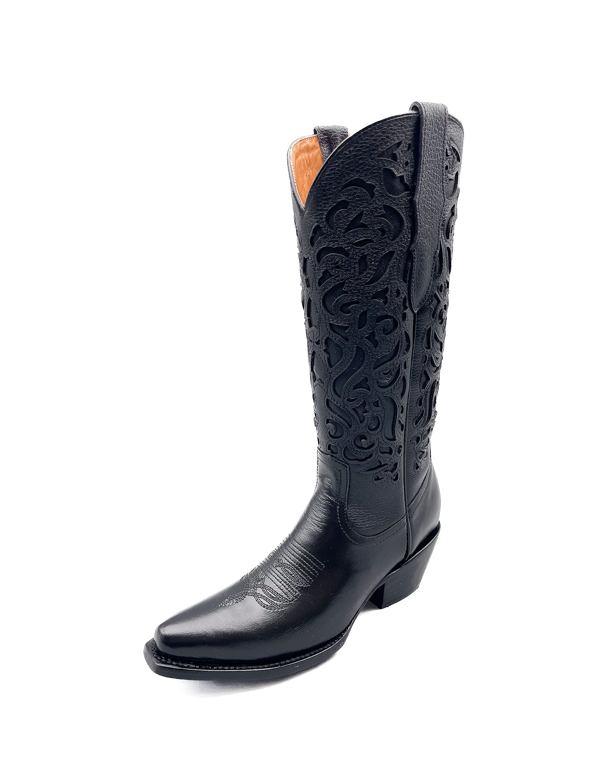 Bota Picuda Grecia Negro