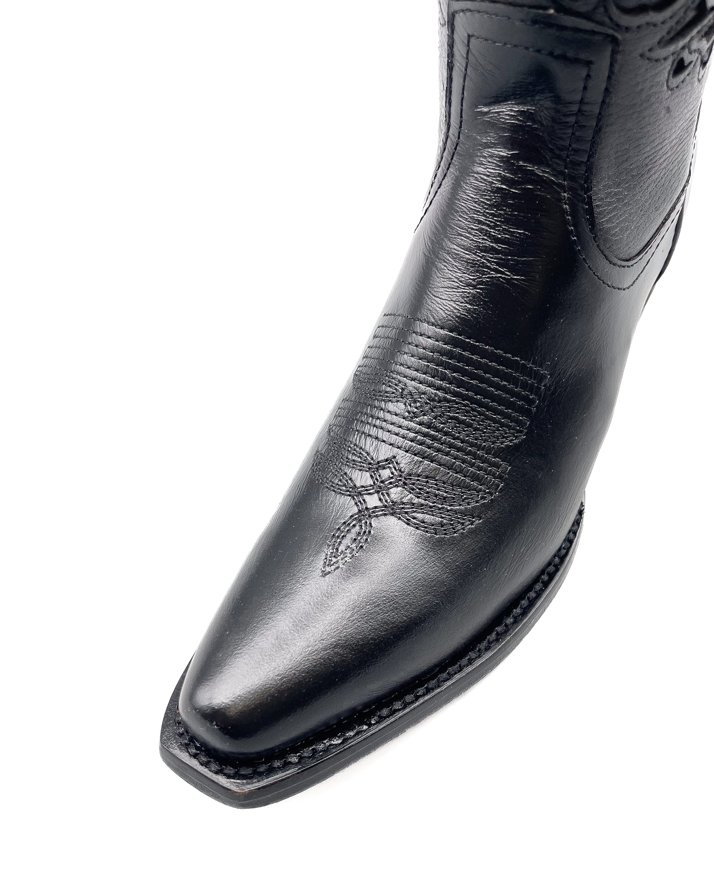 Bota Picuda Grecia Negro