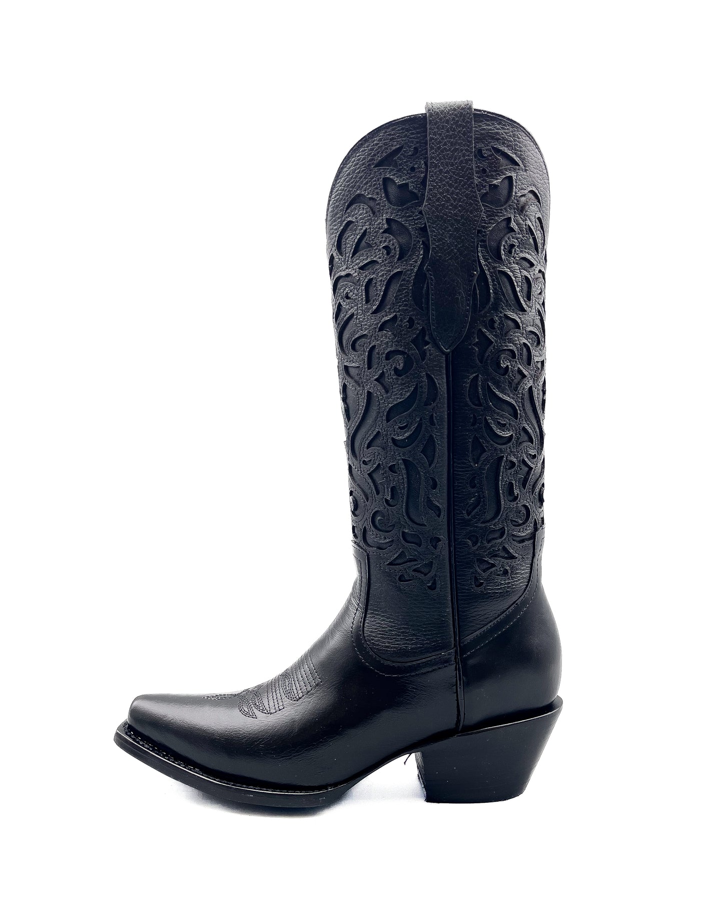 Bota Picuda Grecia Negro