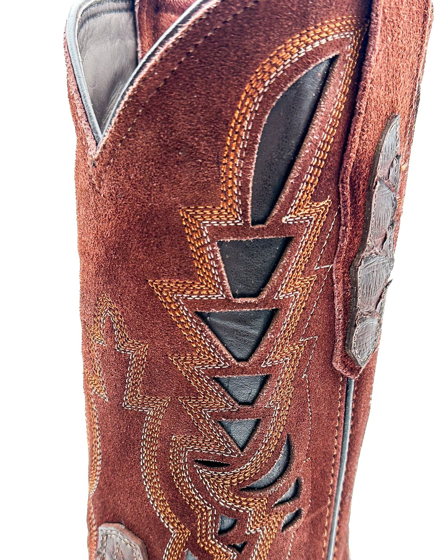 Bota Bulldog Pitón Café Nobuck