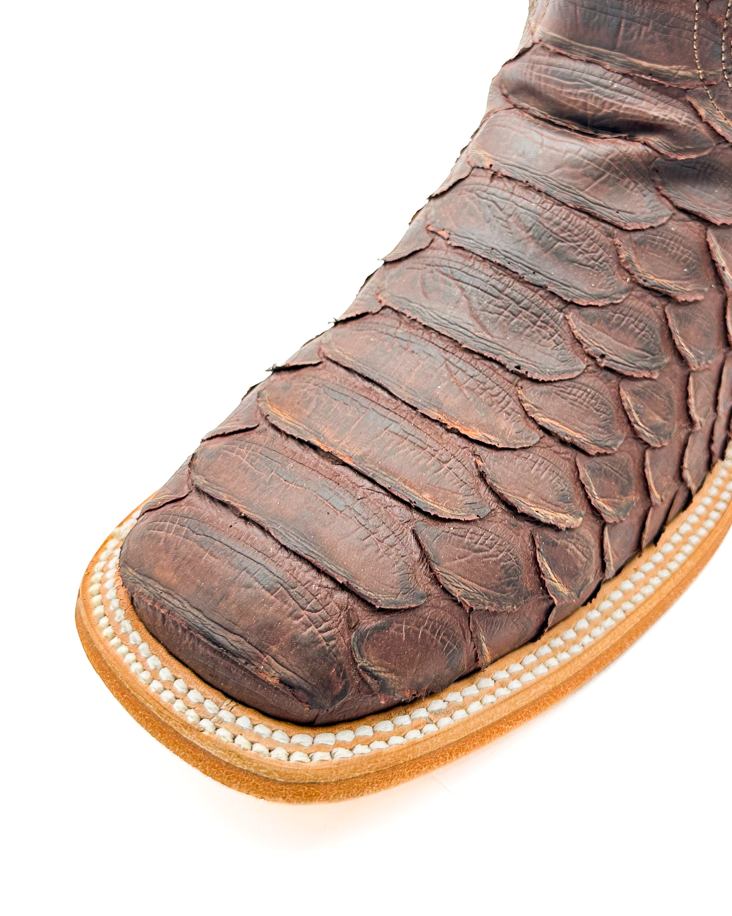 Bota Bulldog Pitón Café Nobuck