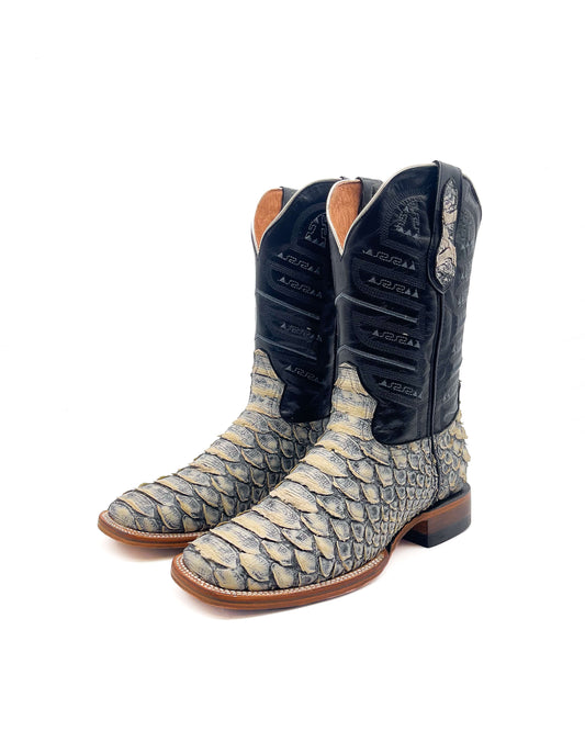 Bota Bulldog Pitón Gris Sombreado