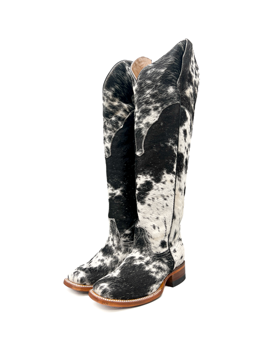 Bota Bulldog Pelo de Vaca Alta