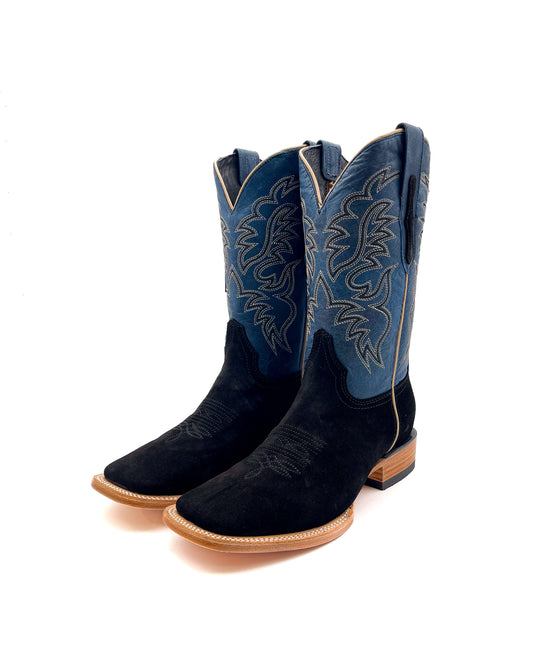 Bota Bulldog Gamuza Negro