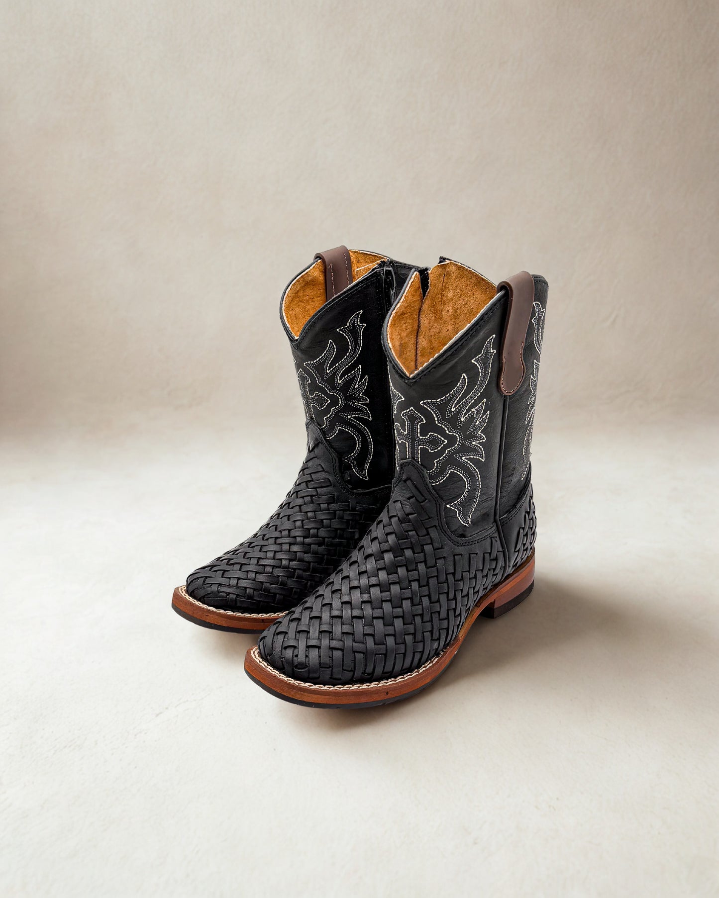 Bota de Niño Tejida Petatillo