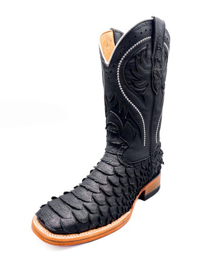 Bota Bulldog Pitón Negro