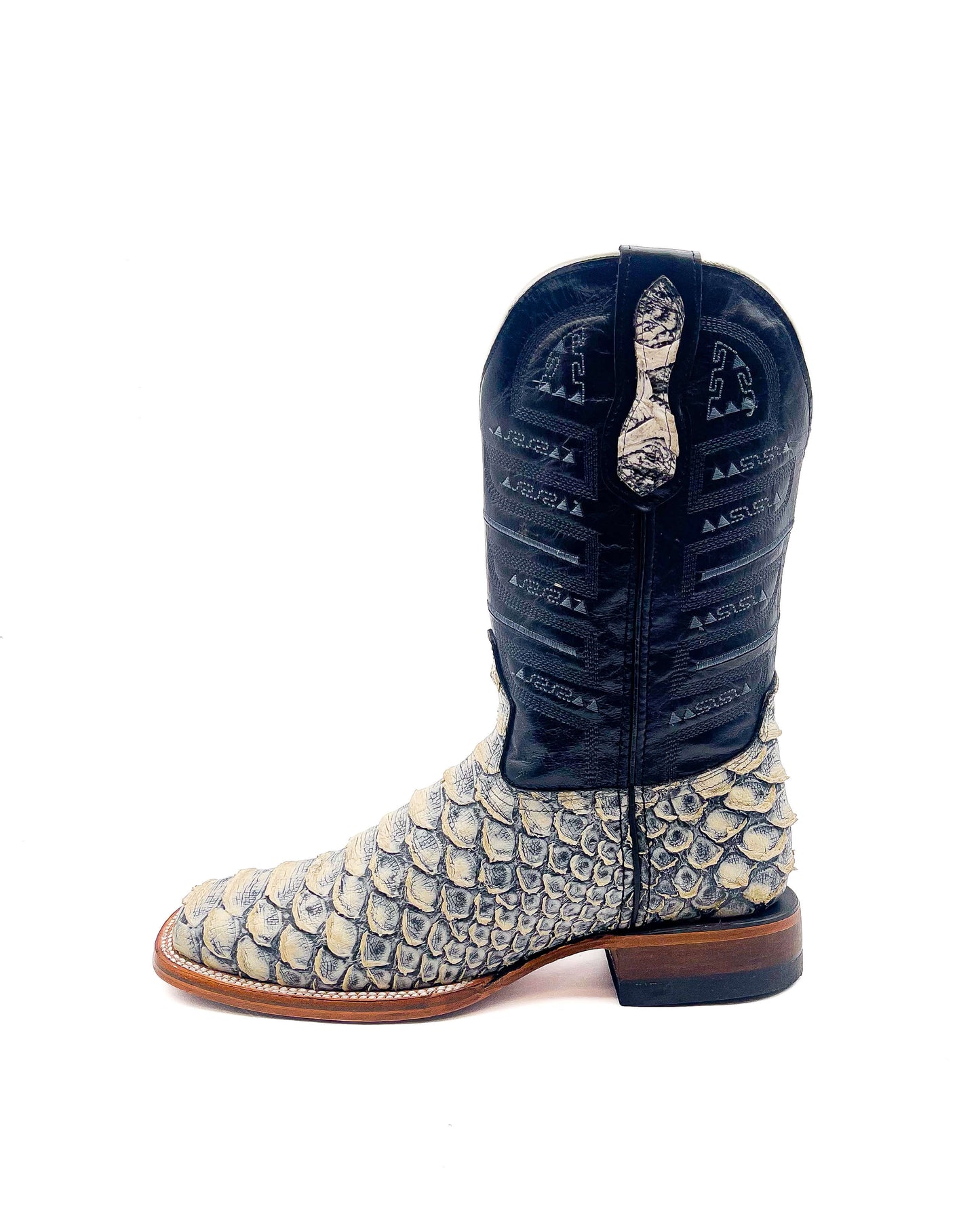 Bota Bulldog Pitón Gris Sombreado