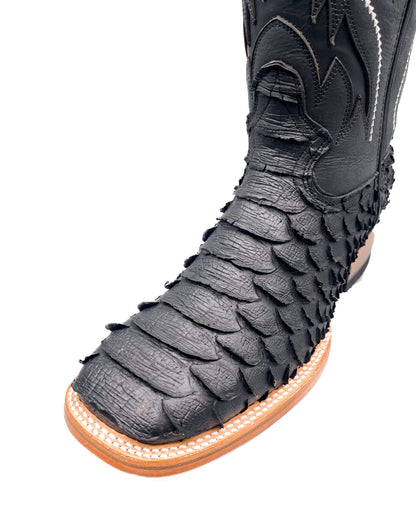 Bota Bulldog Pitón Negro