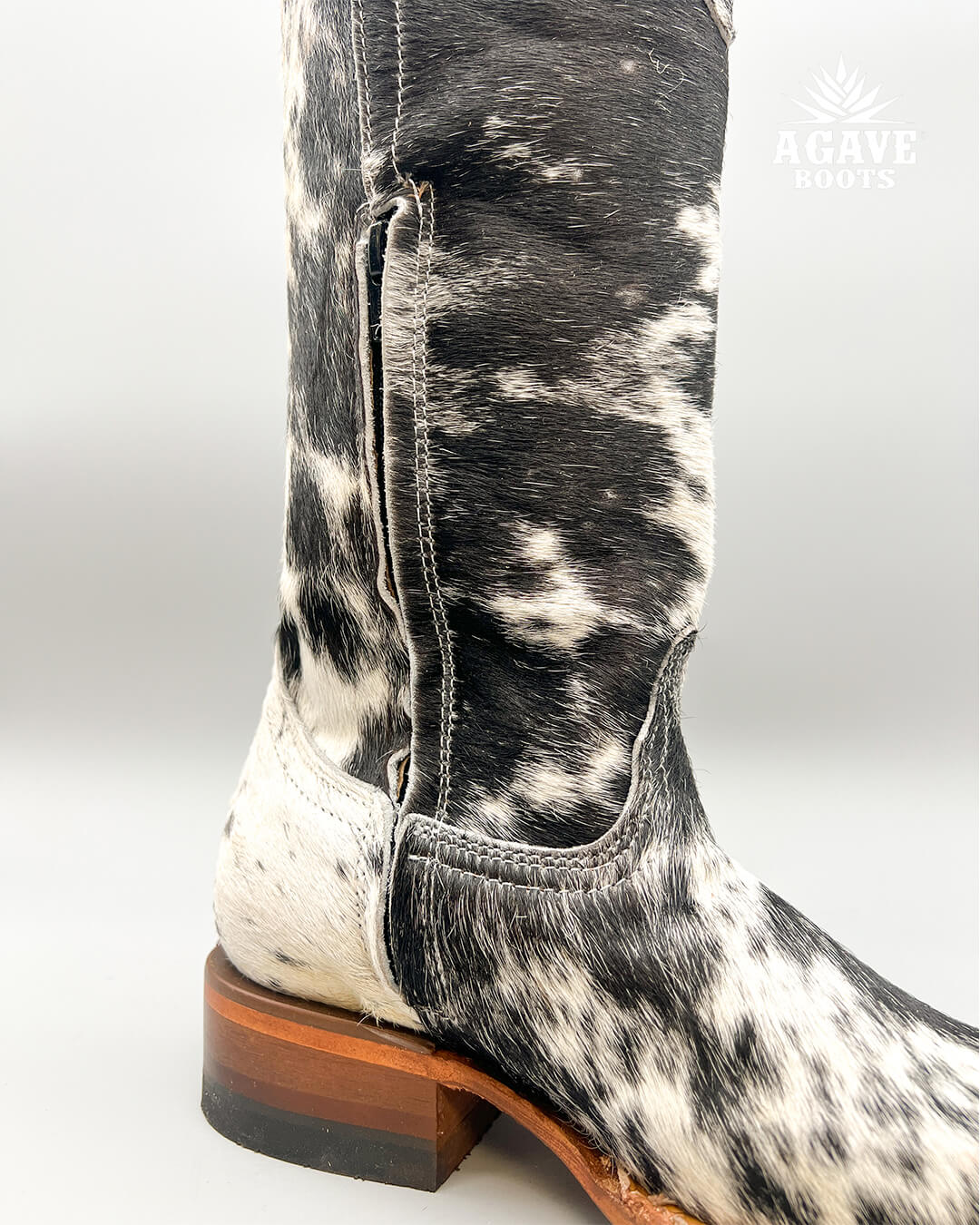 Bota Bulldog Pelo de Vaca Alta