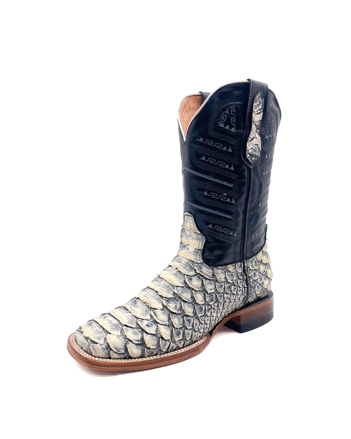 Bota Bulldog Pitón Gris Sombreado