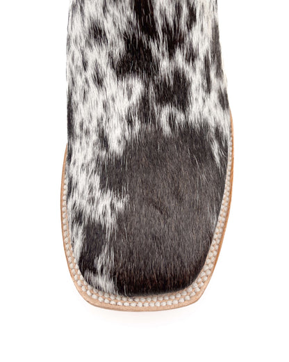 Bota Bulldog Pelo de Vaca Pinto
