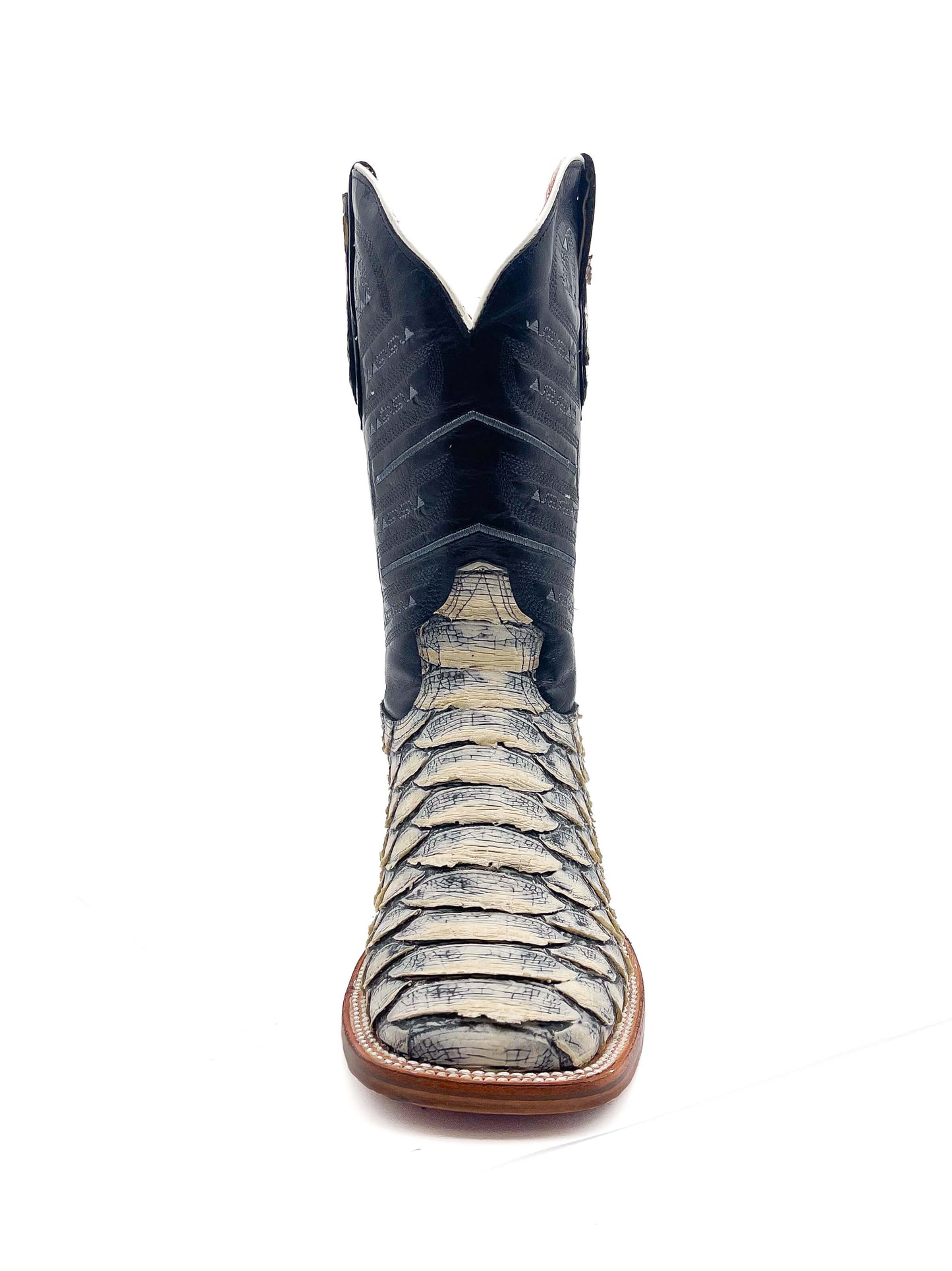 Bota Bulldog Pitón Gris Sombreado