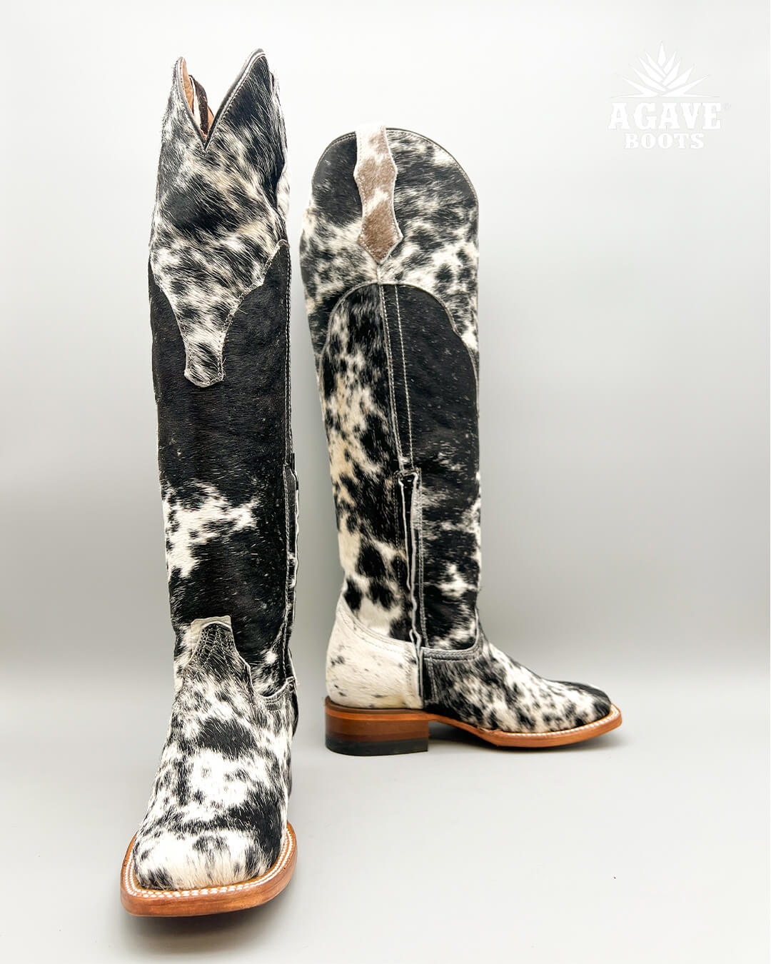 Bota Bulldog Pelo de Vaca Alta