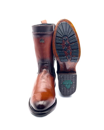 Botín Roper en Piel de Venado