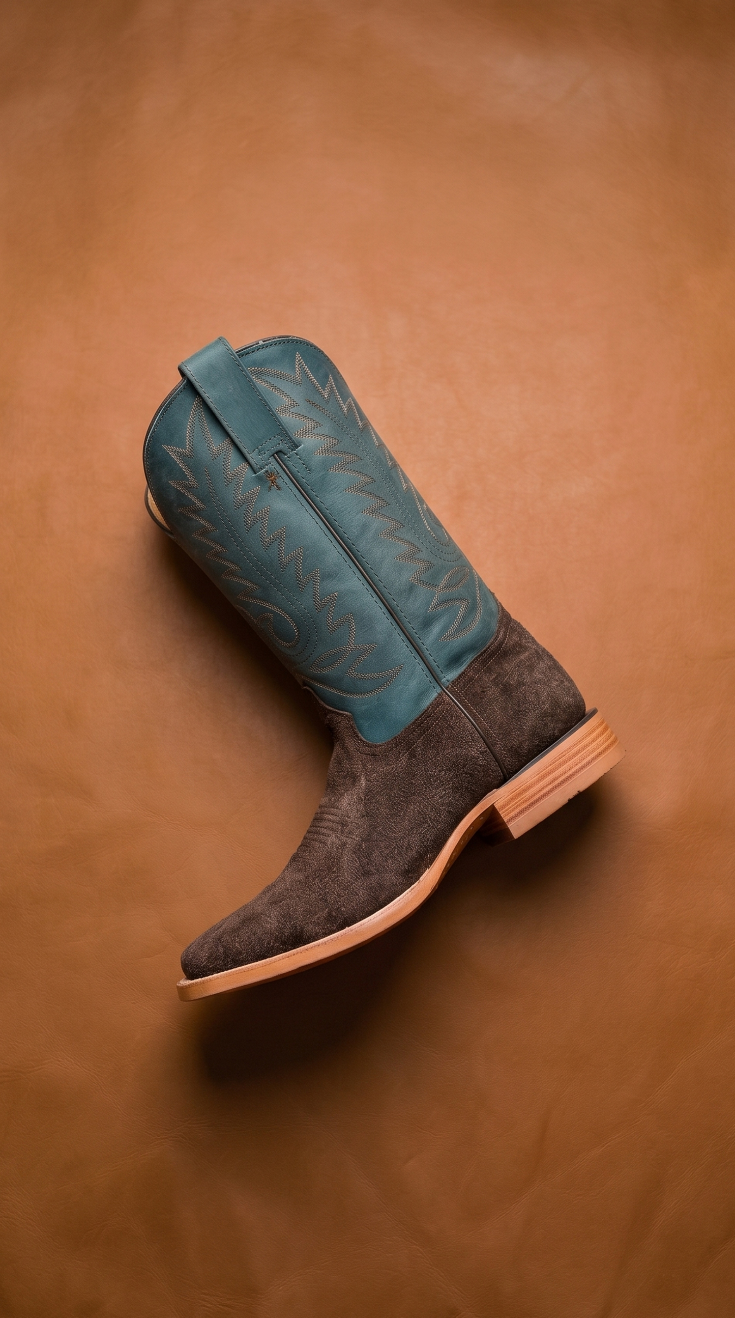 Bota Bulldog Gamuza Café Suela Hule