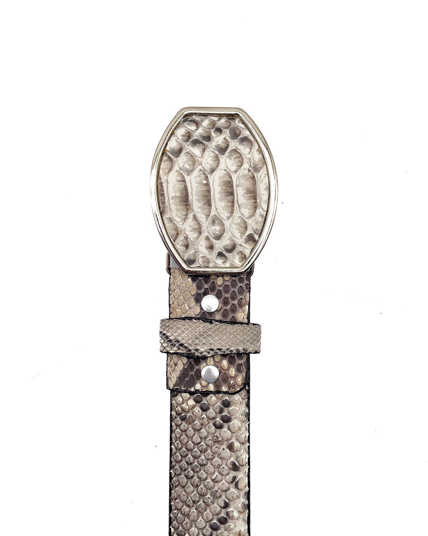 Cinto Exótico en Piel de Pitón