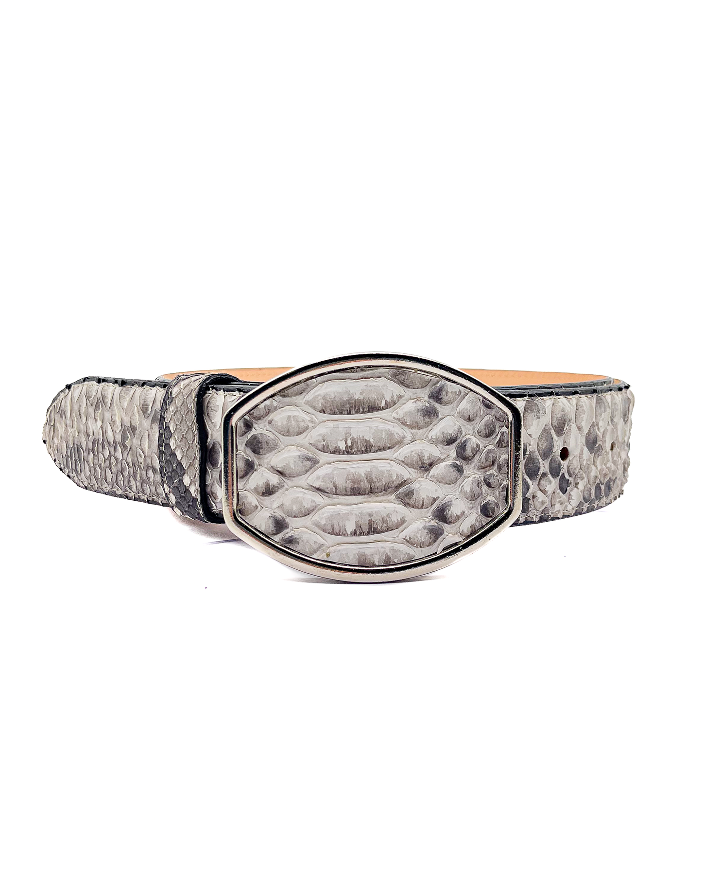 Cinto Exótico en Piel de Pitón