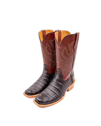 Bota Cutter Cocodrilo Café Original