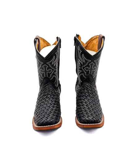 Bota de Niño Tejida Petatillo