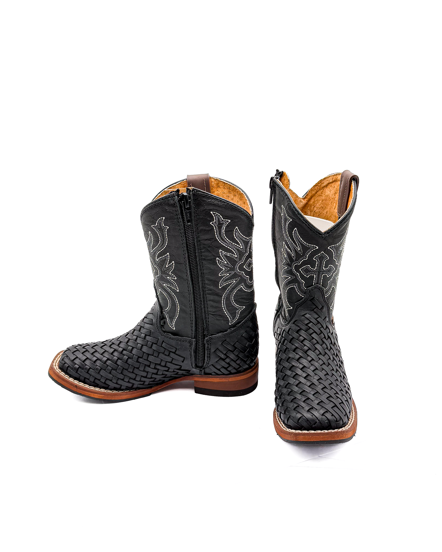 Bota de Niño Tejida Petatillo