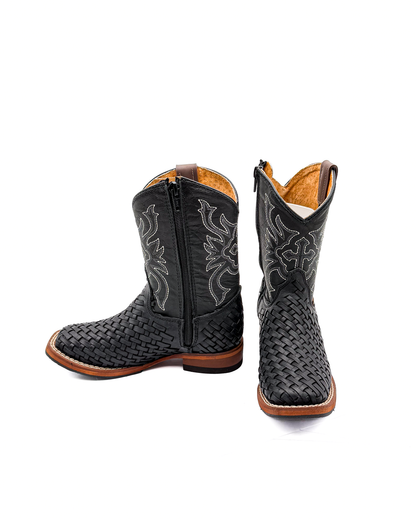 Bota de Niño Tejida Petatillo