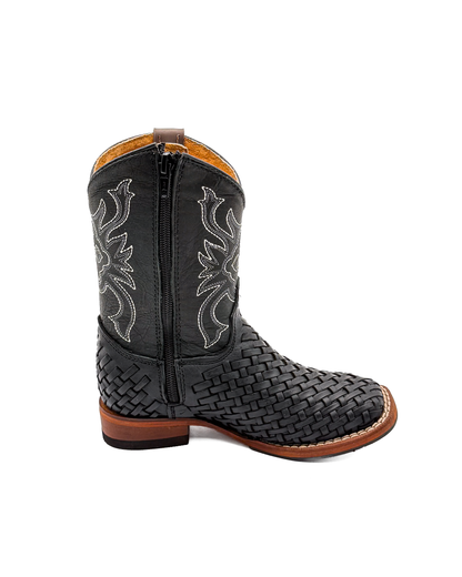 Bota de Niño Tejida Petatillo