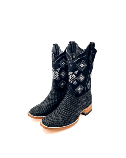 Bota Bulldog Tejido Petatillo