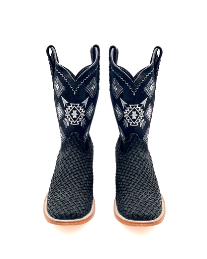 Bota Bulldog Tejido Petatillo