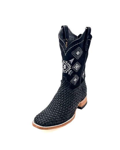 Bota Bulldog Tejido Petatillo