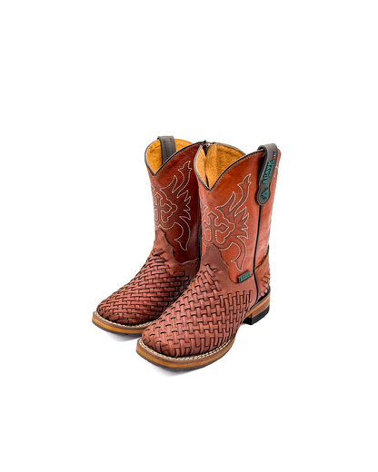 Bota de Niño Tejida Petatillo