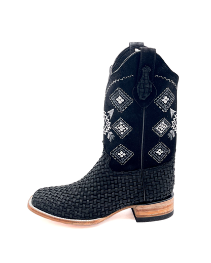 Bota Bulldog Tejido Petatillo