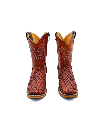 Bota de Niño Tejida Petatillo