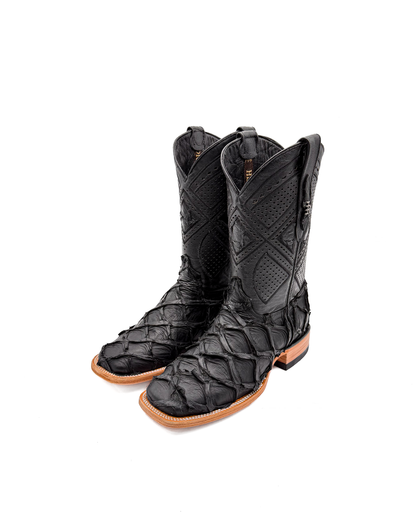 Bota Bulldog En Piel Genuina de Pescado