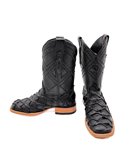 Bota Bulldog En Piel Genuina de Pescado