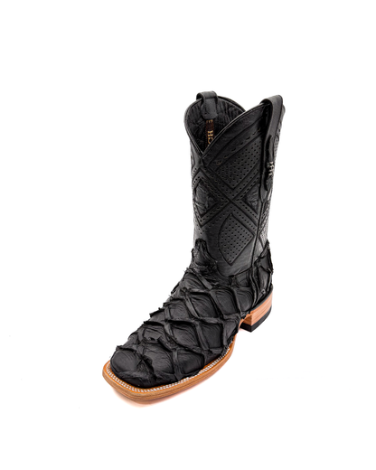 Bota Bulldog En Piel Genuina de Pescado