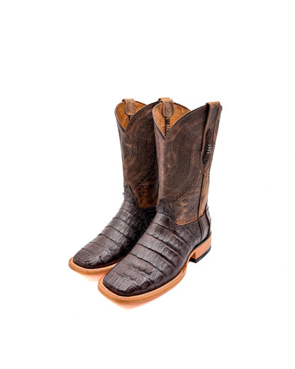 Bota Bulldog Cocodrilo Café Original