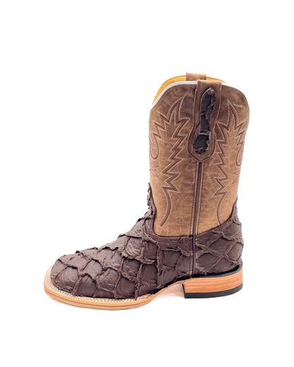 Bota Bulldog Pescado Café Claro