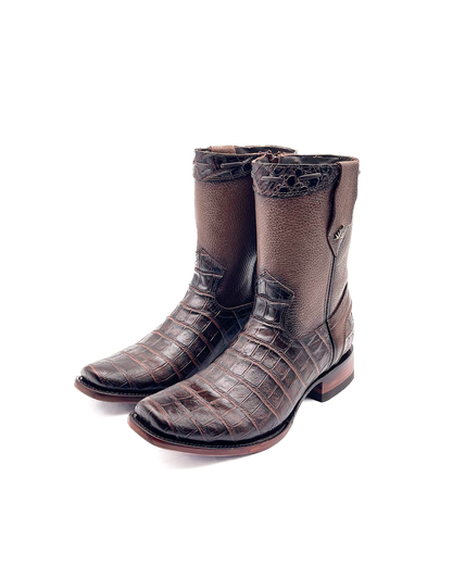 Botín Dubái Exótico Cocodrilo