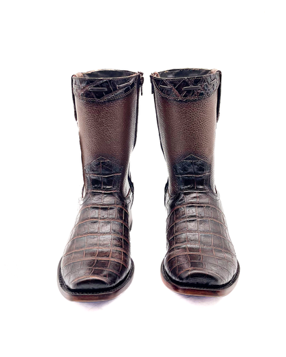 Botín Dubái Exótico Cocodrilo