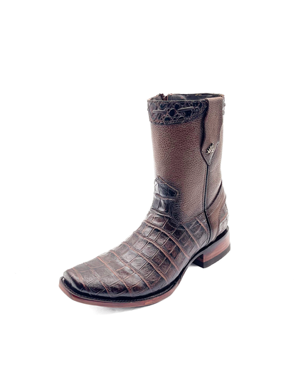 Botín Dubái Exótico Cocodrilo