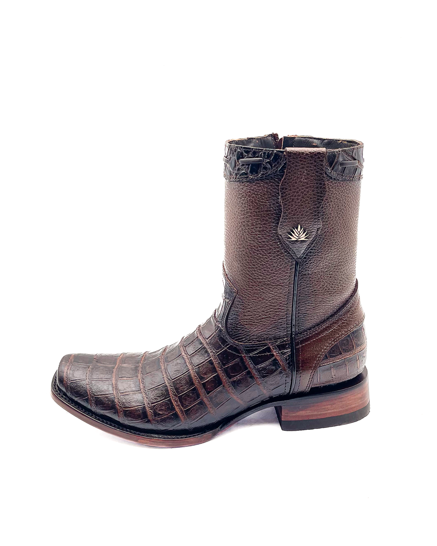 Botín Dubái Exótico Cocodrilo