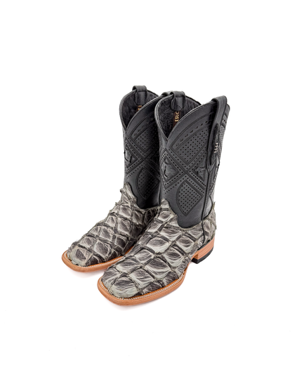 Bota Bulldog En Piel Genuina de Pescado