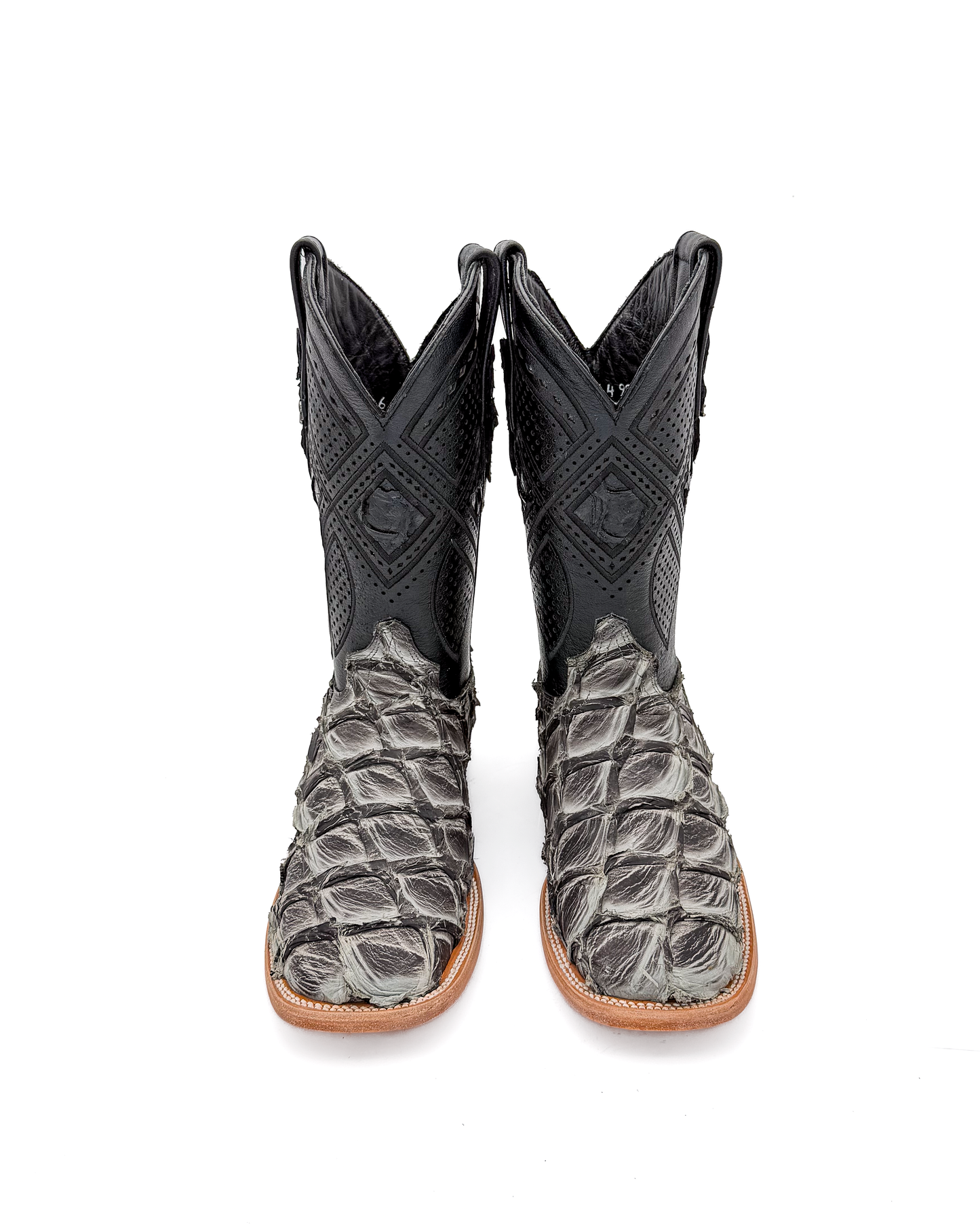 Bota Bulldog En Piel Genuina de Pescado